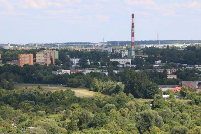Panorama Lublina z najwyższego punktu widokowego w mieście - Wieży Trynitarskiej