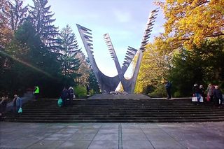 1 listopada na Cmentarzu Centralnym w Szczecinie
