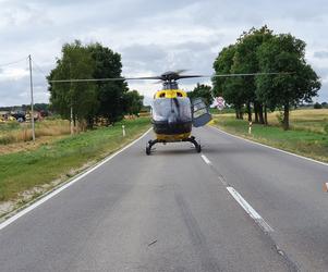 Makabryczny wypadek pod Ostrowią Mazowiecką! Cztery karetki i śmigłowiec zabrały ciężko rannych [ZDJĘCIA]