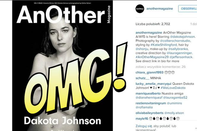 Dakota Johnosn topless w AnOther Magazine