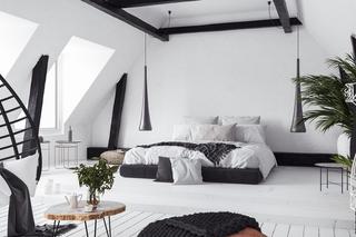 Sypialnia na poddaszu