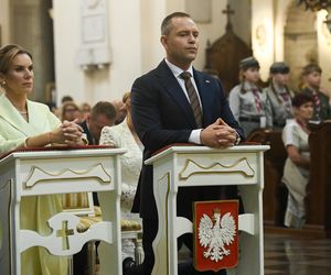 Marta Nawrocka na Dożynkach Prezydenkich