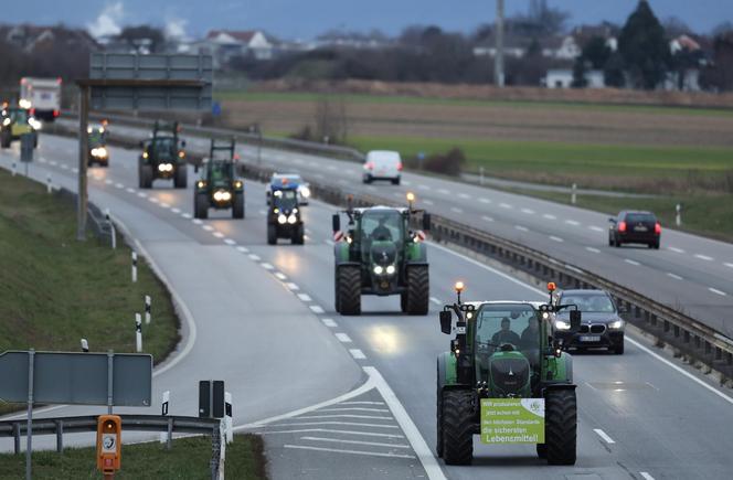 Strajk rolników w Niemczech