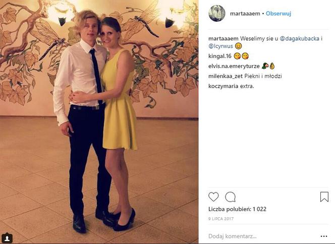 Dawid Kubacki i Marta Majcher