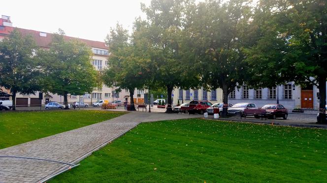 Zmiany na placu Orła Białego w Szczecinie