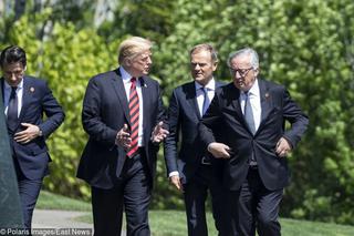 Spięcie Trumpa i Tuska podczas szczytu NATO. Jeden uderzył drugiego?