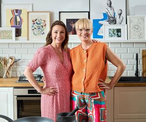 Joanna Brodzik i Dorota Szelągowska