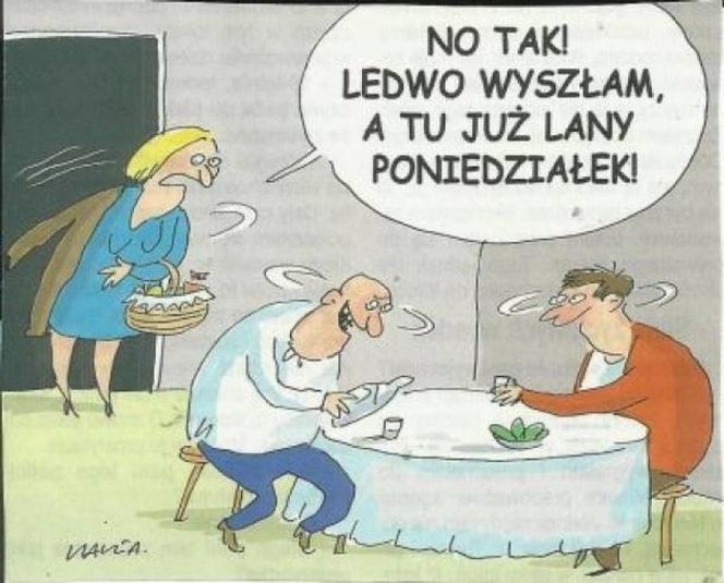 memy lany poniedziałek