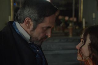 Kawa z kardamonem odc. 3. hrabia Adam Rodziński (Paweł Deląg), Anna (Olena Ławreniuk)