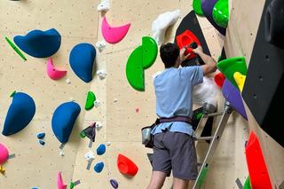 Nowa ścianka wspinaczkowa w olsztyńskim Space Parku