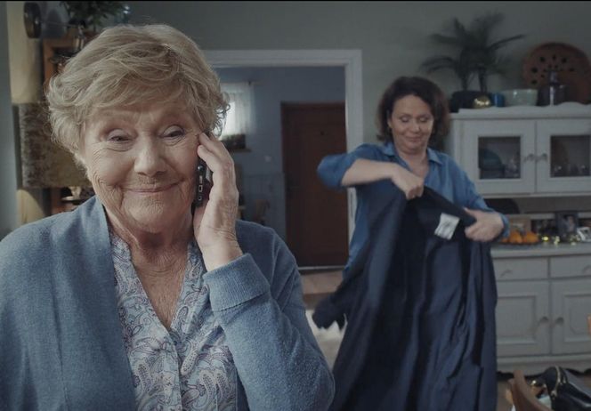 M jak miłość, odcinek 1875: Barbara (Teresa Lipowska), Marysia (Małgorzata Pieńkowska)