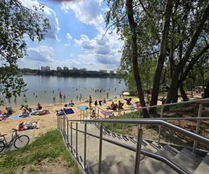 Odwiedziłam kąpielisko na stawie Morawa w Katowicach