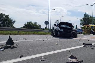 Cztery osoby ciężko ranne, wezwano dwa śmigłowce LPR