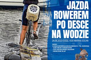 Rowerem po wodzie? Tylko w Kołobrzegu!