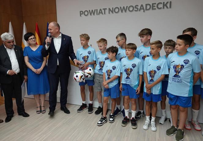 Sportowcy z powiatu nowosądeckiego nagrodzeni