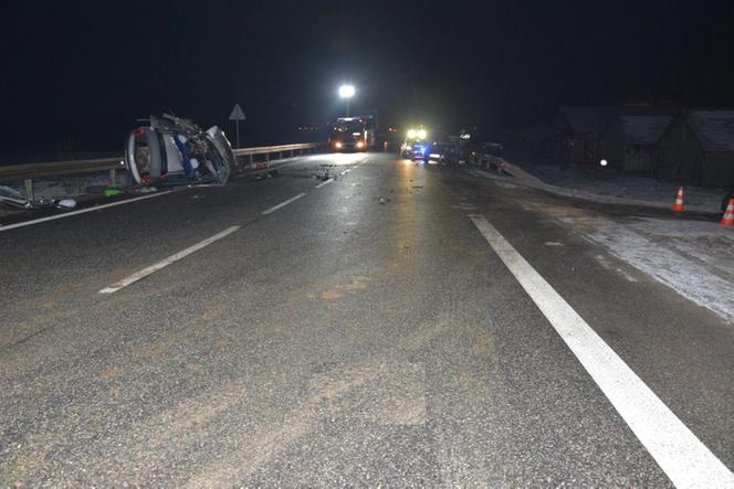 Pirat drogowy zmiótł z drogi policjanta