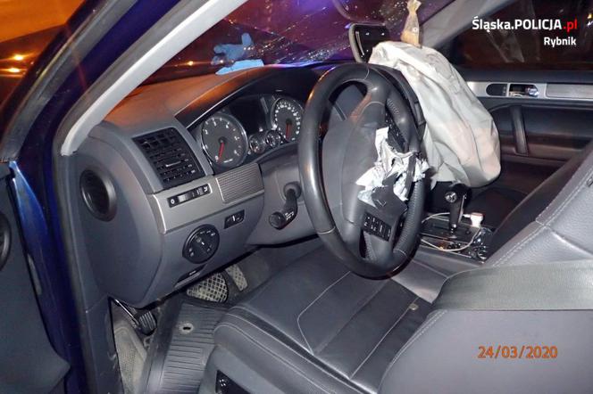 Spowodował wypadek i uciekał pieszo