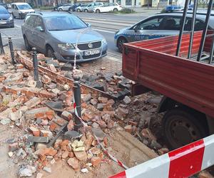 Na Truagutta z kamienicy spadł balkon. Wyjaśniane są okoliczności zdarzenia 