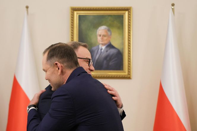 Spotkanie Andrzeja Dudy z Karolem Nawrockim