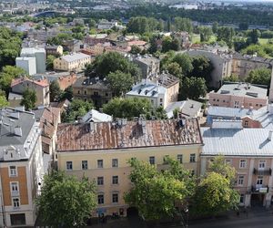 Panorama Lublina z najwyższego punktu widokowego w mieście - Wieży Trynitarskiej