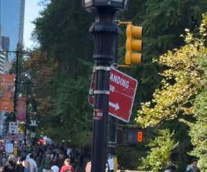 Katarzyna cichopek dopinguje męża na Maratonie Nowojorskim