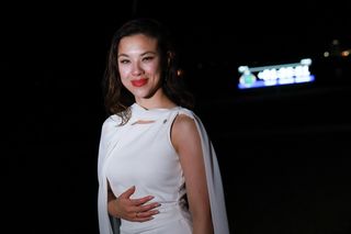 Żona Sławosza skradła show na Florydzie! W rozmowie z Super Expressem mówi o... sukience z sieciówki!