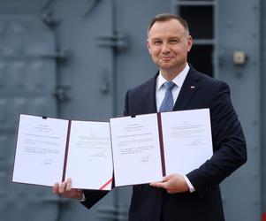 Prezydent Andrzej Duda w Gdyni