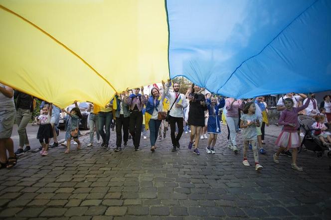 W Gdańsku uczczono Dzień Niepodległości Ukrainy. Wolność jest naszą religią
