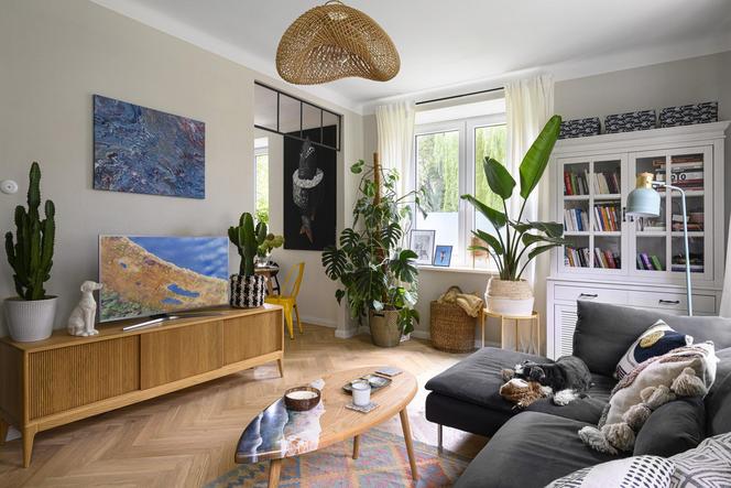 Mieszkanie 45 m² po wielkiej metamorfozie – komfortowy wypoczynek