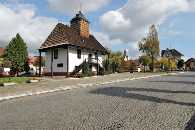 Zrębowy ratusz w Sulmierzycach