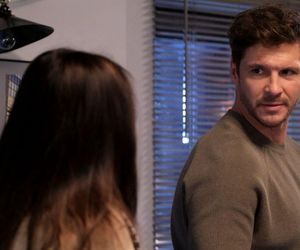 M jak miłość odc. 1865. Iza (Adriana Kalska), Marcin (Mikołaj Roznerski)