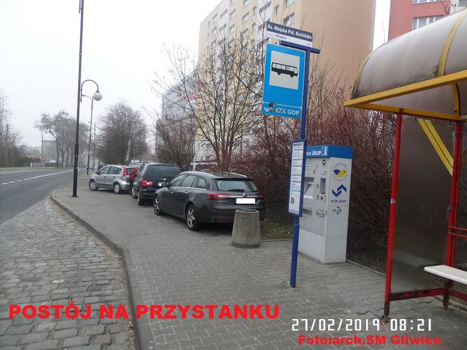 Kolejni mistrzowie parkowania w Gliwicach wyłonieni. Parkowali nawet na przystanku