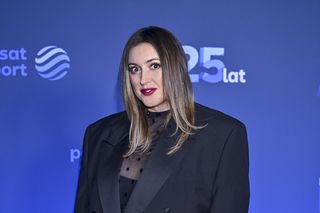 Chuda jak przecinek i olśniewająca! Szostak bryluje na gali