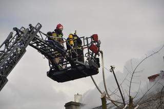 Pożar w domu przy ulicy 1 Maja w Skarżysku-Kamiennej