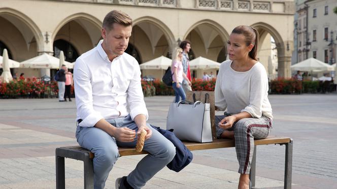 M jak miłość odcinek 1411, Magda (Anna Mucha), Paweł (Rafał Mroczek)