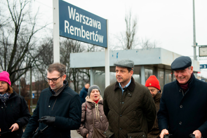 Rafał Trzaskowski w Rembertowie