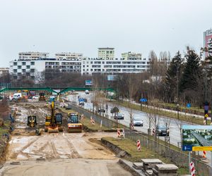 Remont alei Stanów Zjednoczonych w Warszawie