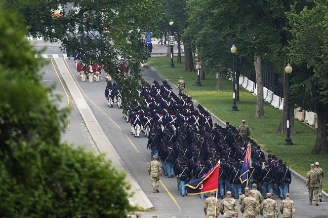 Parada wojskowa w USA