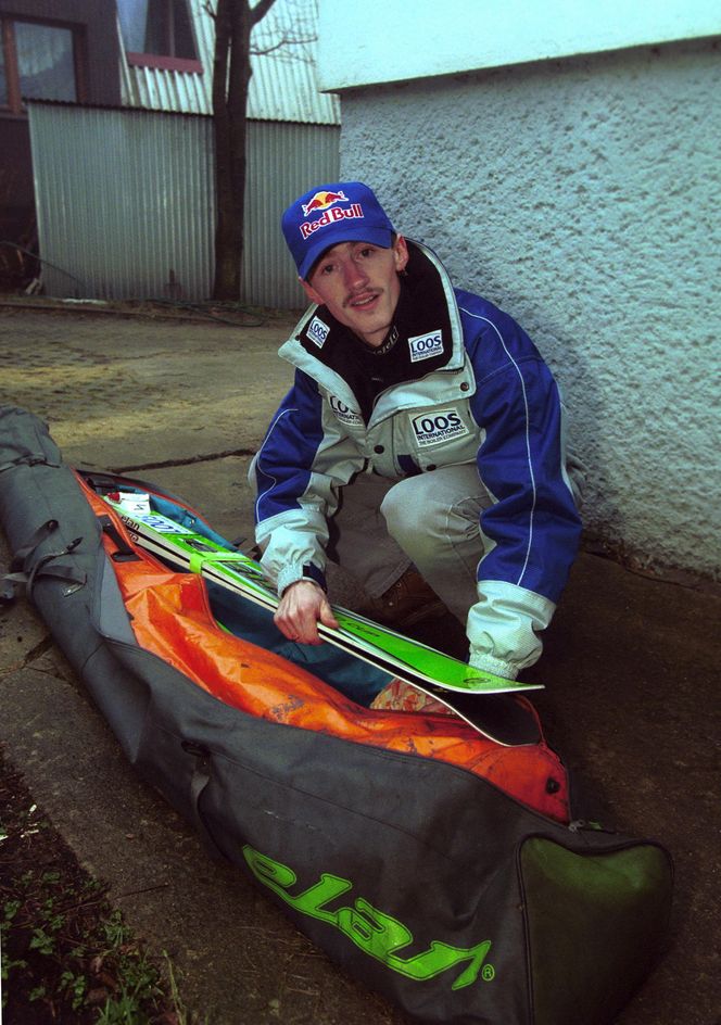 Maciej Kurzajewski i Adam Małysz