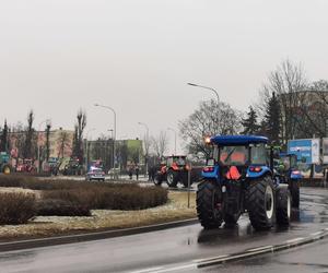 Protest rolników w naszym regionie 