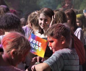 Holi Festival, czyli Święto Kolorów w bydgoskim Myślęcinku [ZDJĘCIA]