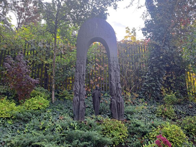 Ogród za kościołem św. Józefa w Krakowie