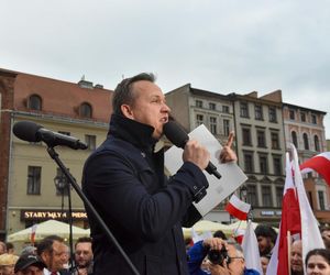 Karol Nawrocki przyjechał do Torunia. Fotorelacja ze spotkania