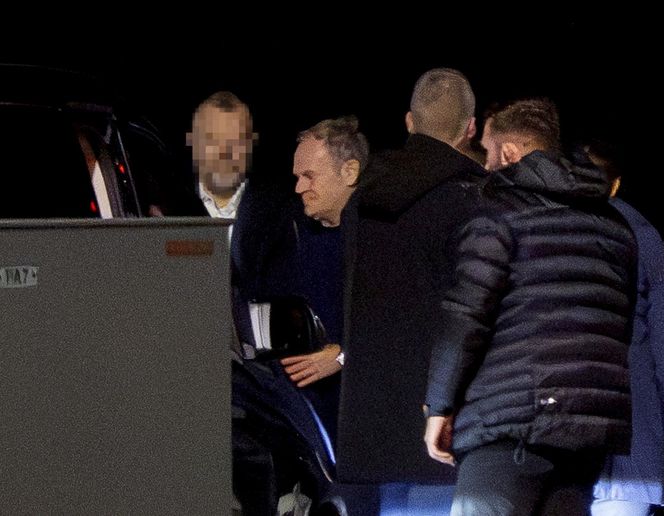 Taki humor miał Donald Tusk po meczu Litwa - Polska