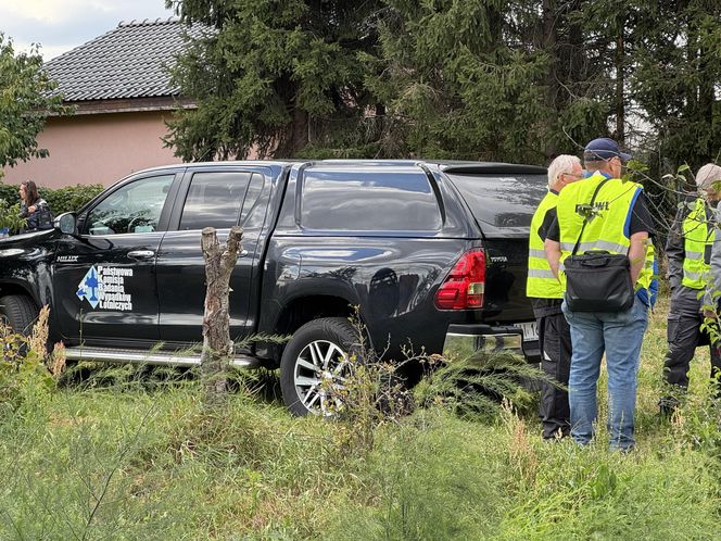 Wypadek awionetki w Krzycku Wielkim