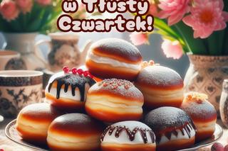 Fajne kartki z pozdrowieniami na Tłusty Czwartek 