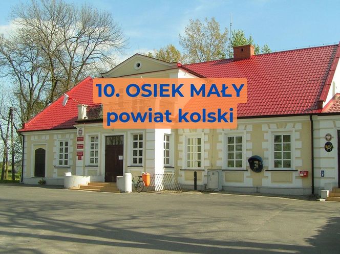 10. Gmina Osiek Mały (powiat kolski)