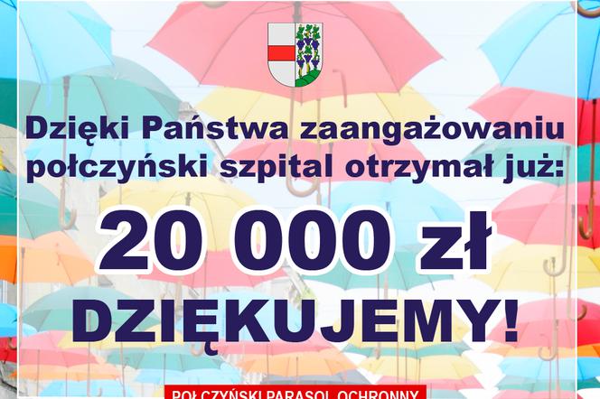 Zbierają pieniądze na respirator do połczyńskiego szpitala