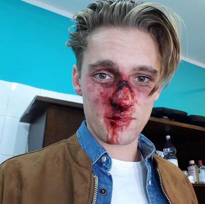 M jak miłość. Robert (Filip Gurłacz) zostanie zamordowany