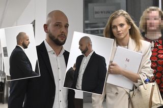 Maciej Pela znów będzie do wzięcia. Tak wyglądał w dniu rozwodu z Agnieszką Kaczorowską. Mina? Nietęga